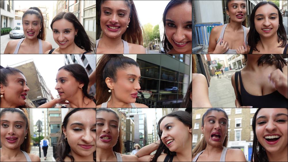NAUGHTY PUBLIC CUMWALK PAST LONDON RESIDENTS