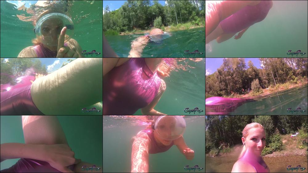Gypsypage Watched By Voyeurcouple While Bathing