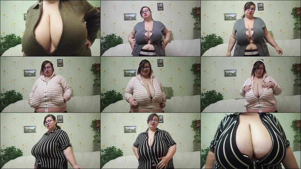 tease you with my deep cleavage Look how much power I got