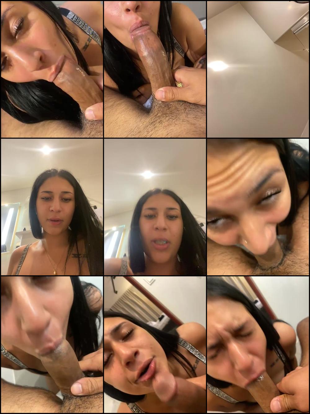 gagging deepthroat kneesjobs milf couple