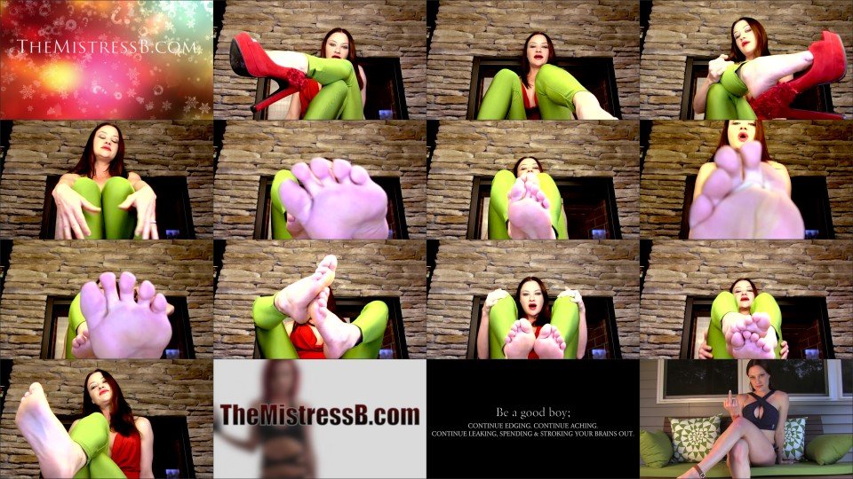 The Mistress B Festive Foot Fetish