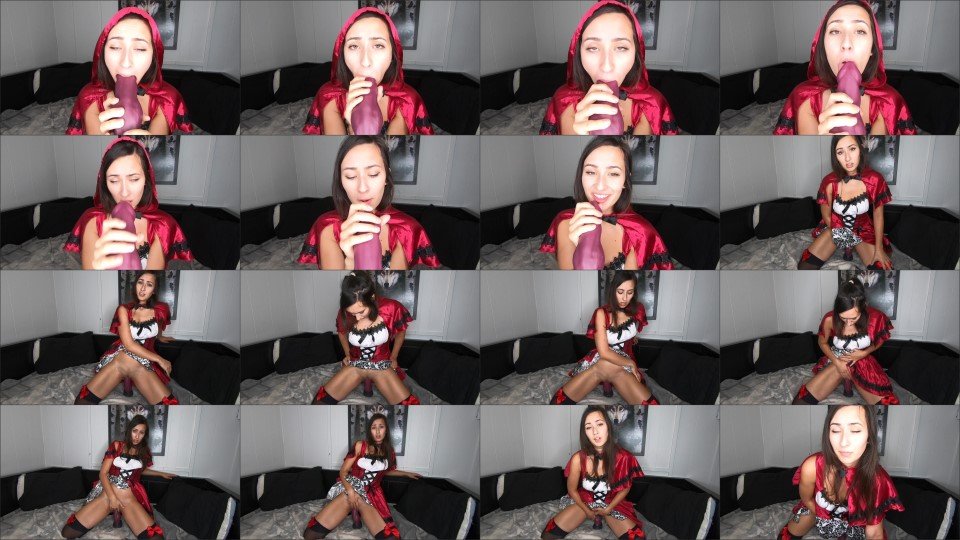 Alexia Preggo Red Ridding Hood