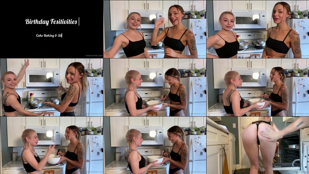sommerxbrooke 03 03 2021 2045368096  CAKE BAKING   SITTING  To kick off my birthday, I invited @stripper_sadist over t