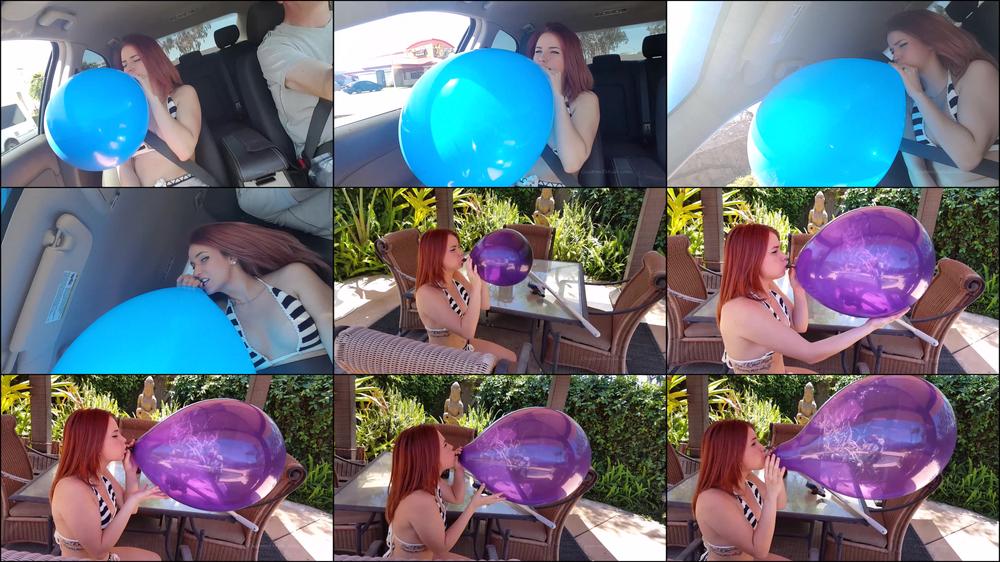 Amber's 2nd Outdoor Blow Pop