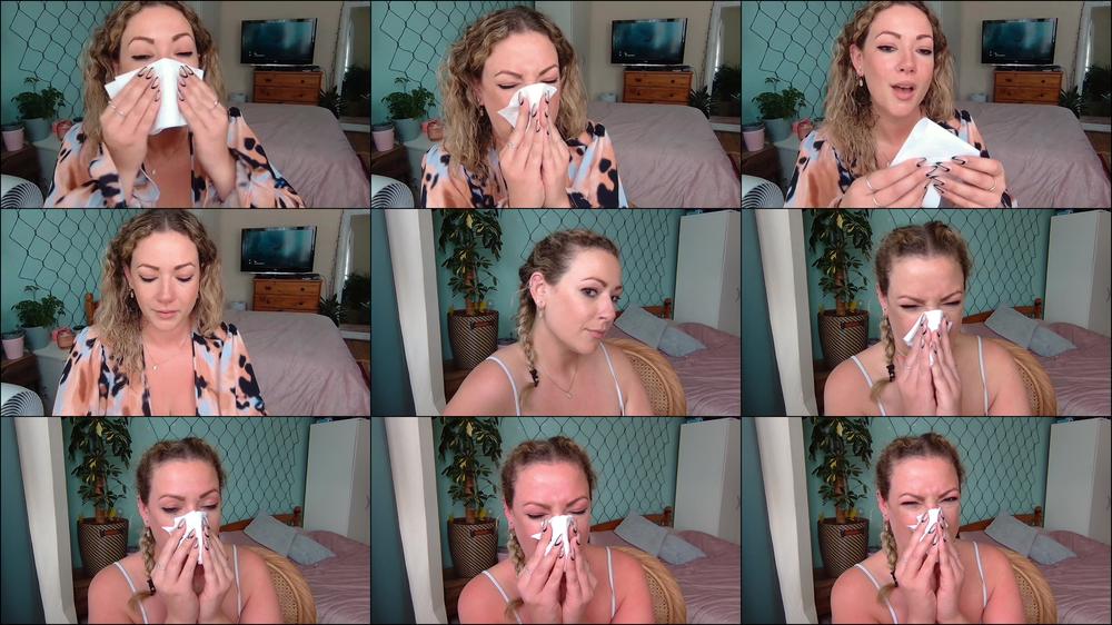 Nose blowing honking fetish - June 25, 2022