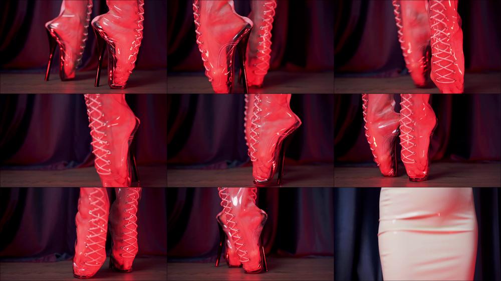 Transparent Ballet Boots
