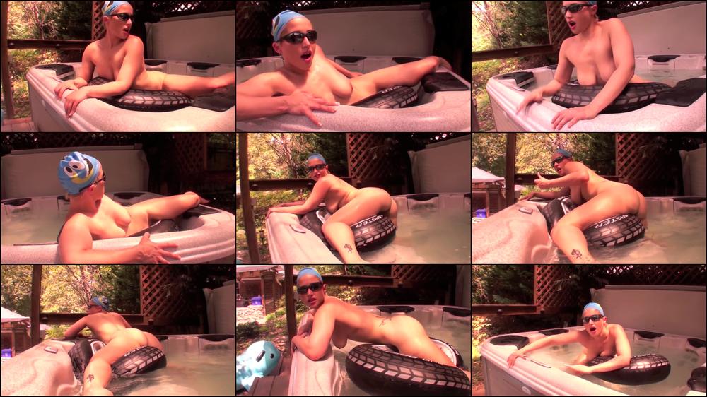 Hot Tub Swim Ring Riding Public Nude - Jun 22, 2018