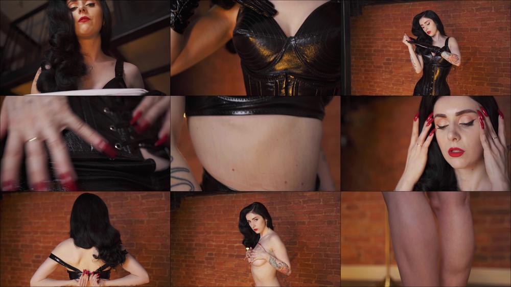 Pov Striptease For A Slave