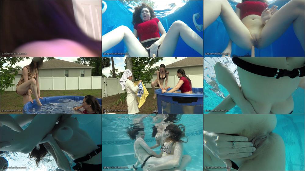 Underwater Lesbian Threesome - FULL