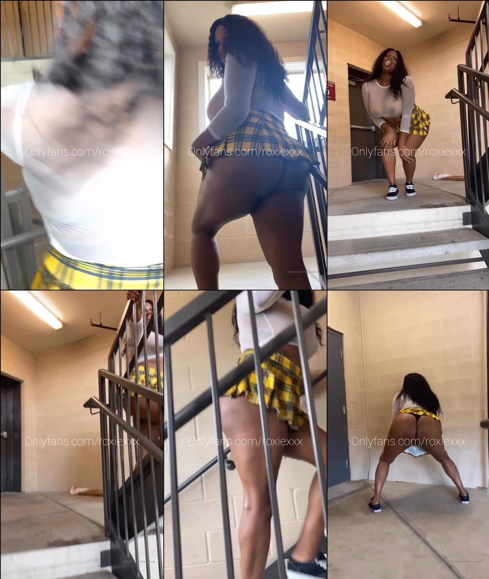 roxiexxx 02 06 2020 384689717 stairwell or roof top  Your choice
