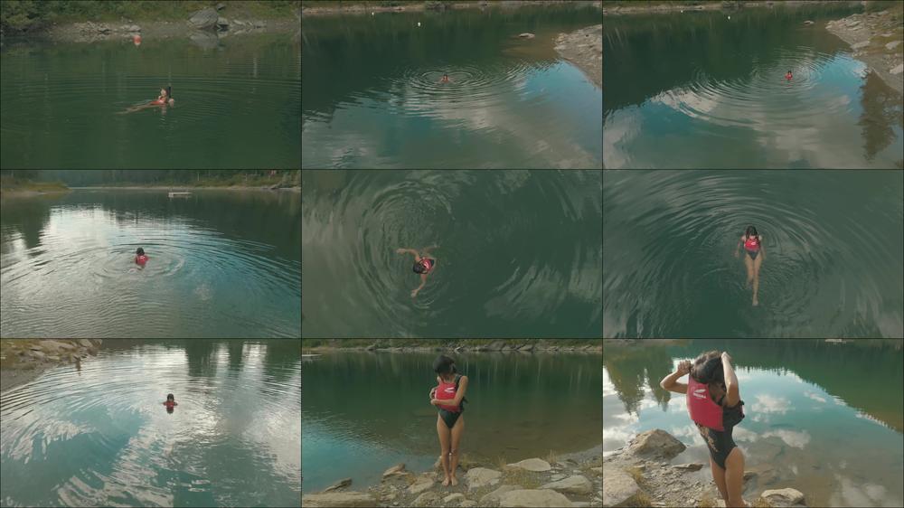 Floating in Life Jacket in Alpine Lake - July 31, 2022