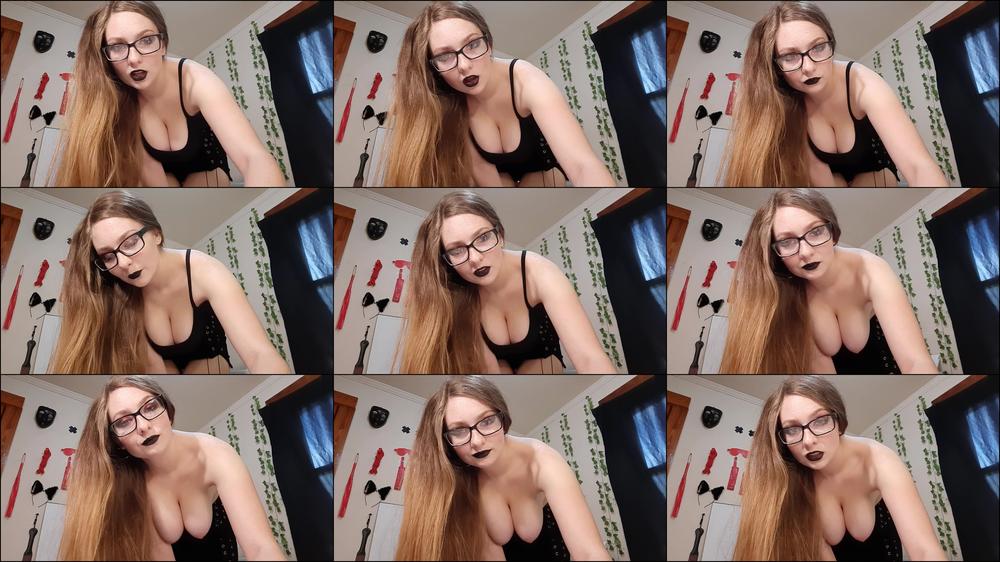 Goth mommy handjob