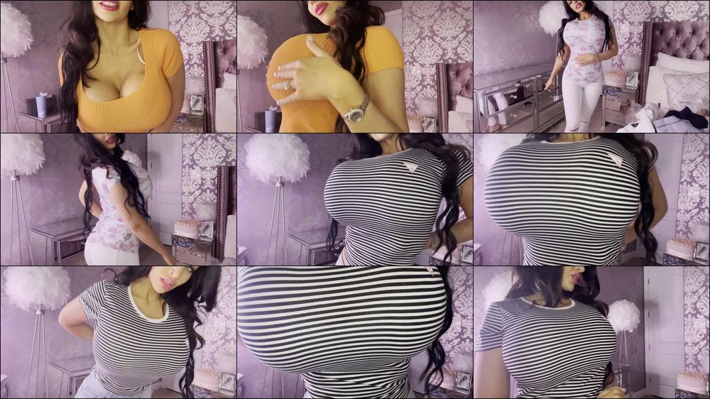 Enormous 2000 CC Tits In Tight Tops - July 27, 2021