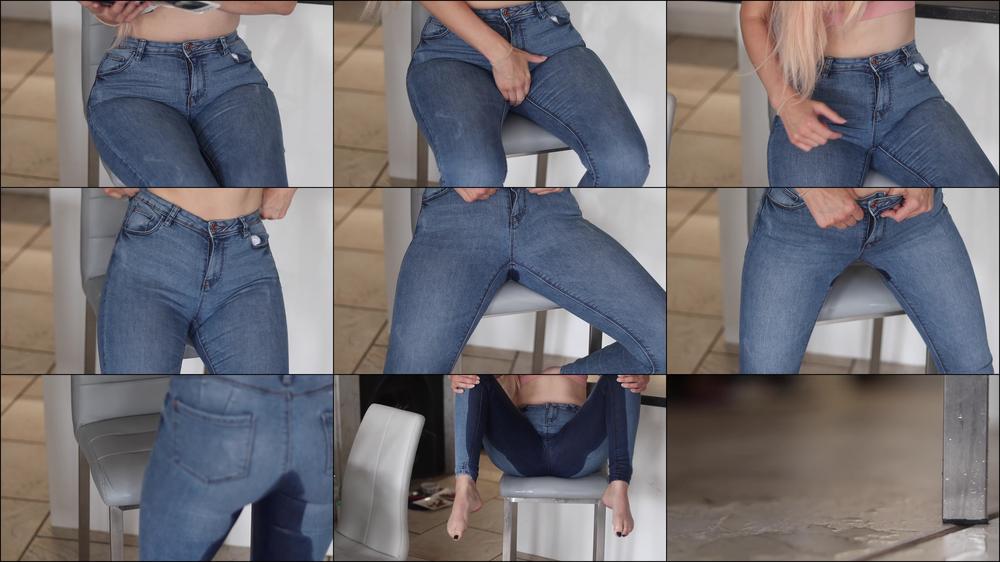 Penny Loren - Tight Blue Jeans Soaked In P-- - Manyvids