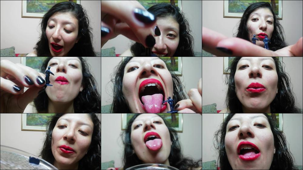POV GIANTESS EATS TWO LITTLE BROTHERS