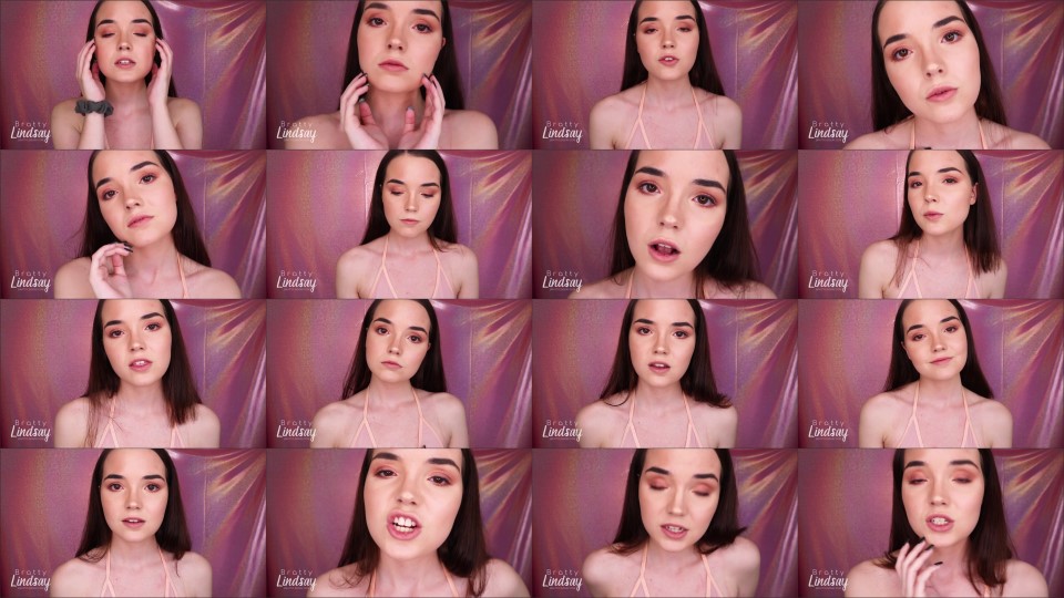 Bratty Lindsay Stare And Stroke