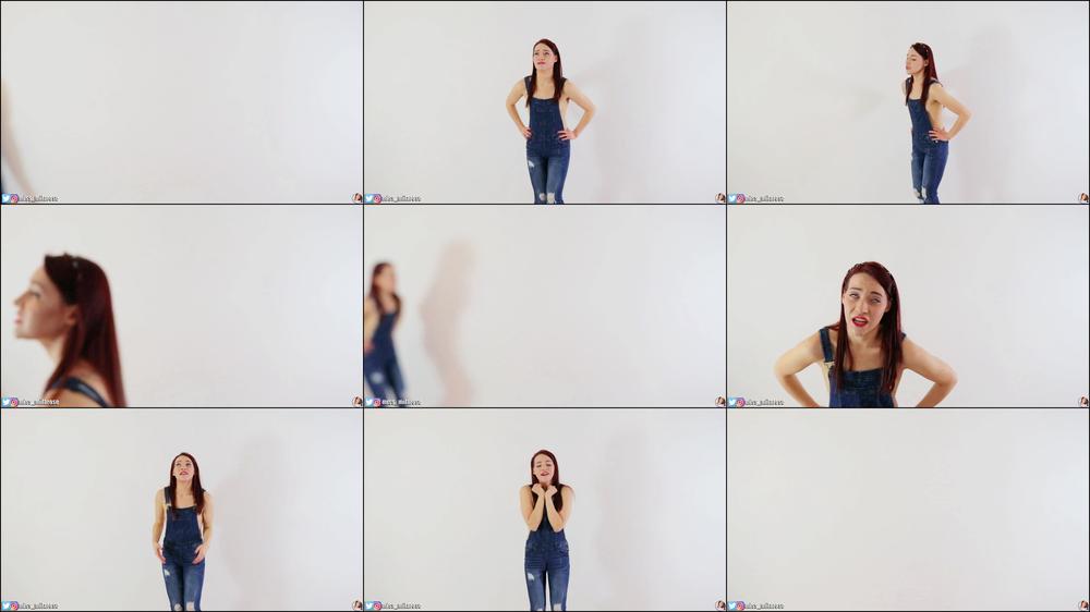 Pee Desperation in Denim Overalls