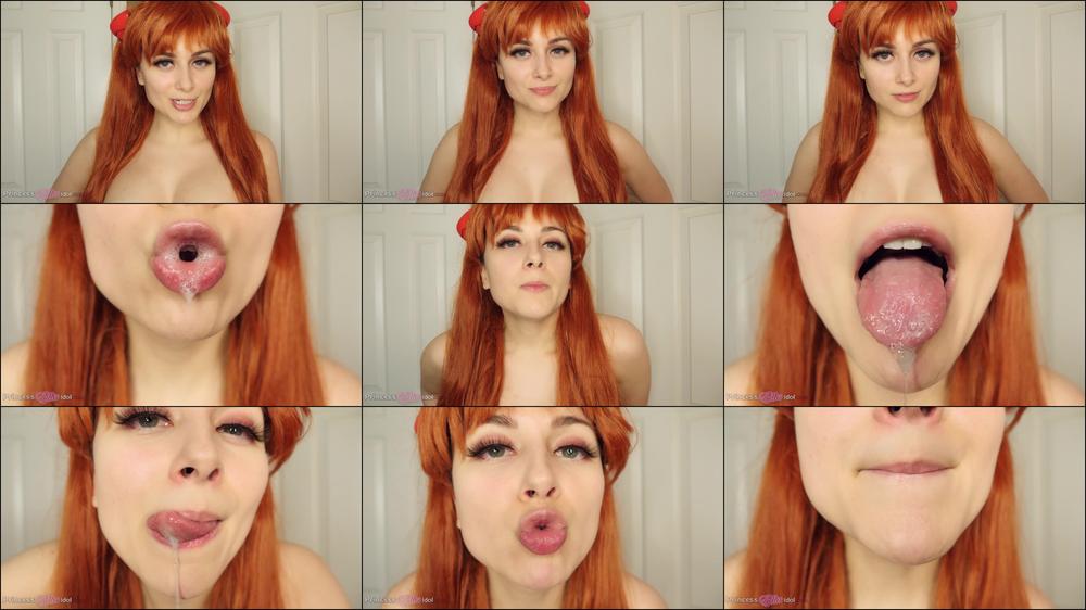 BRATTY ASUKA MAKES U KISS HER DROOL LIPS - April 25, 2021