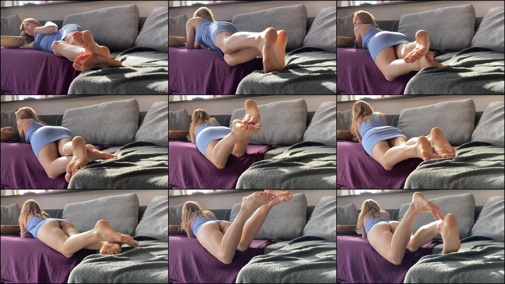 Chilling on couch