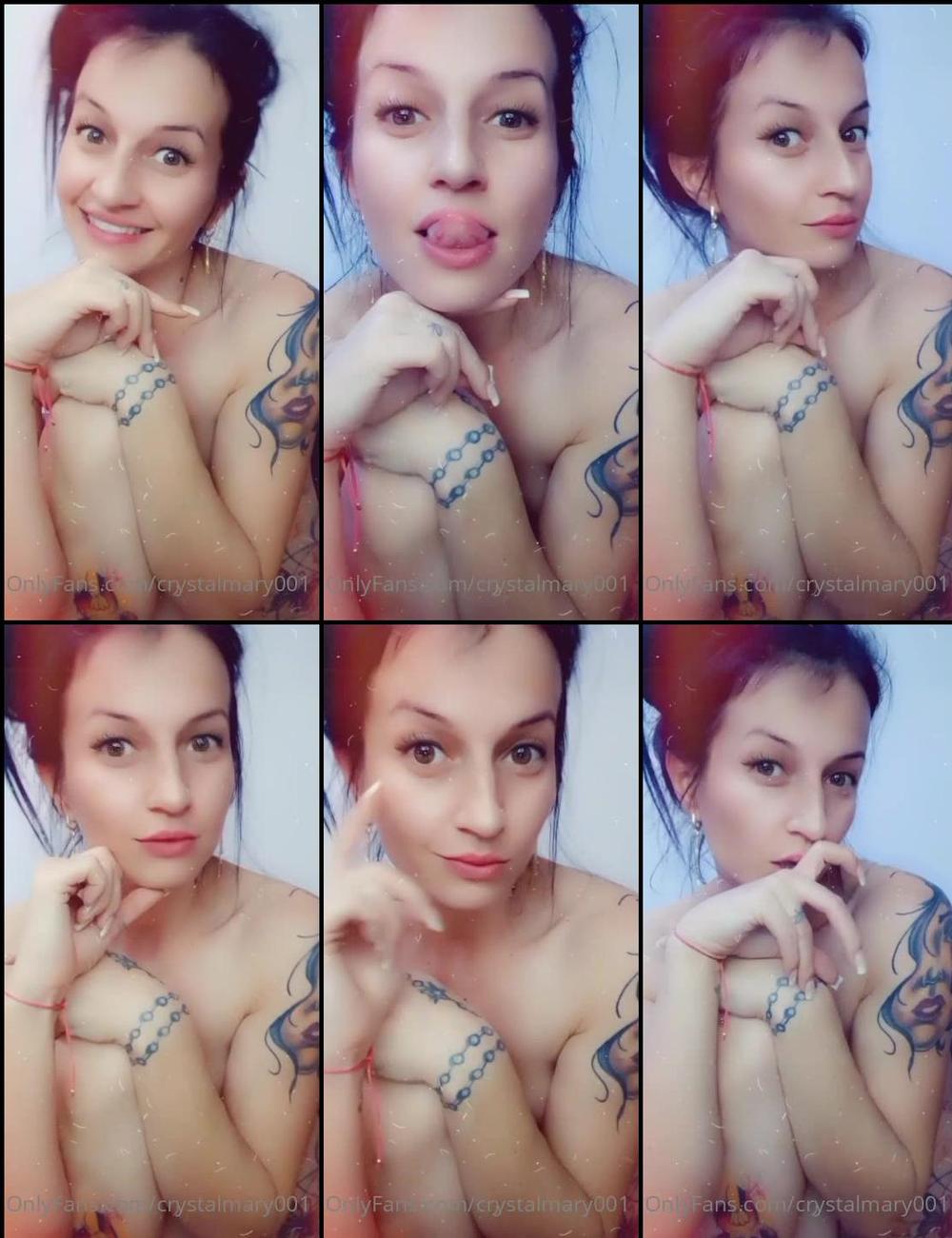 crystalmary001 241260556 2021 12 17 I canât stop thinking about you. Your cock drives me wild.