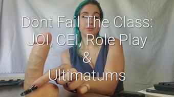 Don't Fail The Class: JOI, CEI, Roleplay (Freya Reign)