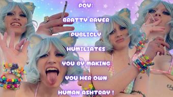 POV: Human Ashtray for Bratty Raver (moreshameless)