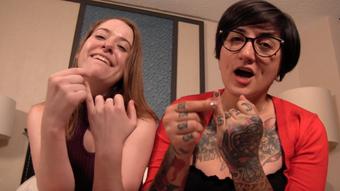 Alice & Blair Mock Your Tiny Cock (Ginary)
