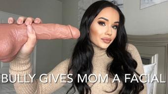 BULLY GIVES MOM A FACIAL (Mia Jocelyn)