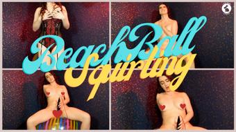 Beach Ball Squirting - May 26, 2023 (LittleBunnyB)