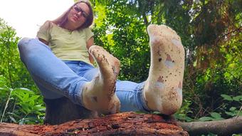 Lick Dirty Socks Outdoors (Goddess Vanessa)