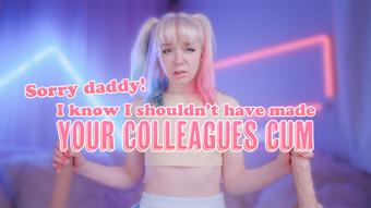 dad's colleagues in my virgin pussy (Jolie Lyon)