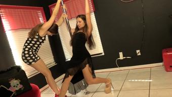 Sabotaged Dancers Slip While Stripping (Ginary)