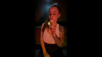 Smoking Close-Up 18 (Dani Lynn)