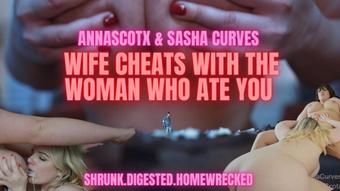 Cheating wife fucks the woman who ate you (AnnaScotX)