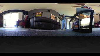 VR360*Friendly Giant Jerks U Off On Feet (Ginary)
