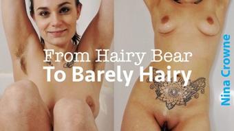 Nina Crowne From Hairy Bear To Barely Hairy (Nina Crowne)
