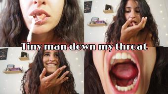 Vore fetish: tiny man (kristenwylde)