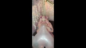 BBW Elf Girl B2Ps Heart Balloon - March 07, 2022 (GothAmber)