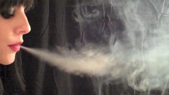 Smoking 100s Up Close (Dani Lynn)