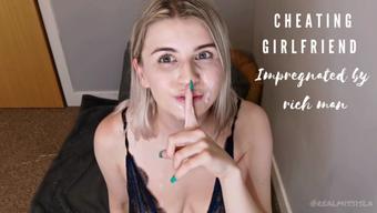 Cheating gf: Impregnated by rich man (Isla White)