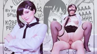 Denji fucked hard Kobeni's slutty holes (SpookyBoogie)