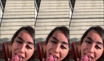 Public Balcony Pov Blowjob (Misty Meaner)