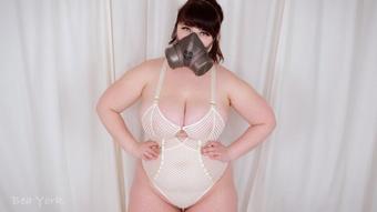 Bea York Gf Surprised With Respirator Face Mask (Bea York)