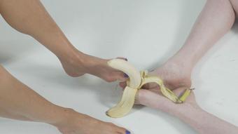 GG - Foot Fetish Banana Peel and Smash 2 - May 19, 2020 (Lora Cross)