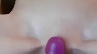 Kittylicious Riding A Dildo (KittyLicious)