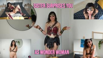 Sister Surprises You As Wonder Woman (Summer Fox)