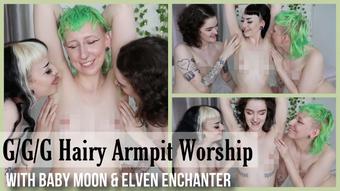 G/G/G Hairy Armpit Worship (Lena Amelia)