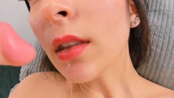 Sloppy POV blowjob on Valentine's Day - Feb 15, 2023 (Karolina_Mustela)