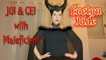 JOI & CEI humiliation with Maleficient (Evelyn Jade)