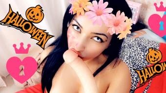 Halloween scary college girl fucking har - October 25, 2018 (Emanuelly Raquel)